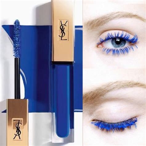 yves saint laurent vinyl couture mascara blue|ysl mascara waterproof.